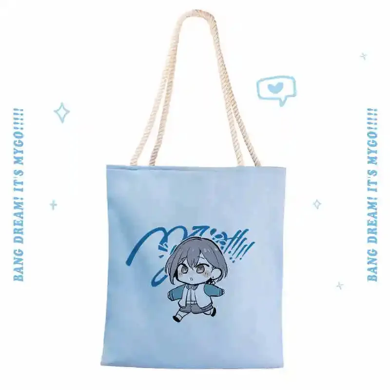 2025 11 لعبة BanG Dream It's MyGO Takamatsu Tomori الرجال النساء حقيبة كتف Chihaya Anon تأثيري الكرتون حقيبة يد تخزين الطالب B #3