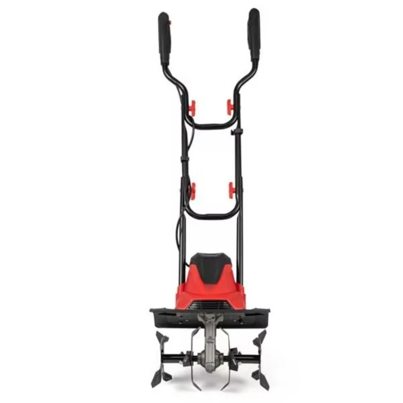 10 Amp Electric Garden Cultivator with 4 Blades, Working Width 14 Inches, Foldable Handle, 380 RPM Cultivator