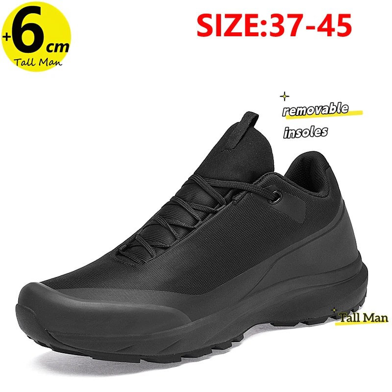 

Sports Outdoor Chunky Lift Men's Leisure Hiking Shoes Running Sneakers Plus Size 37-45