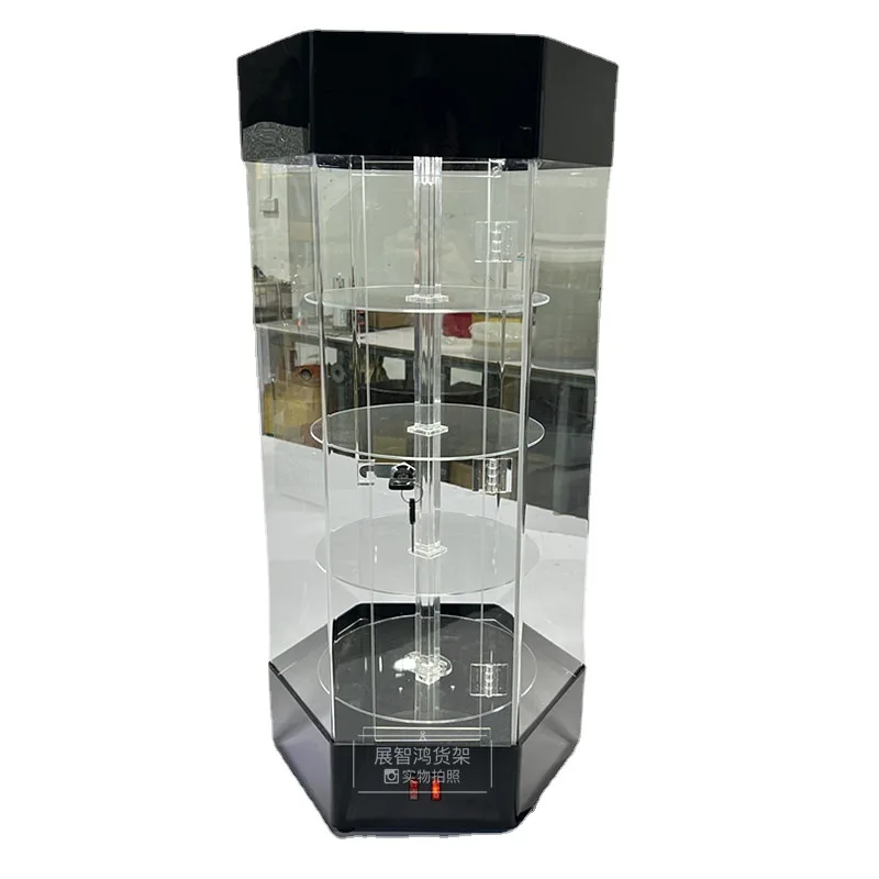 Perfume Accessories Cosmetics Accessories Watches Dental Models Acrylic Rotary Display Counter Products Showcase Shelves