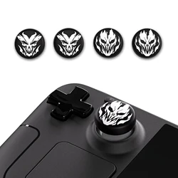 PlayVital Thumb Grip Caps per Steam Deck LCD e OLED, Thumbsticks Grips Joystick Caps per PS Portal Remote Player - Demons Series