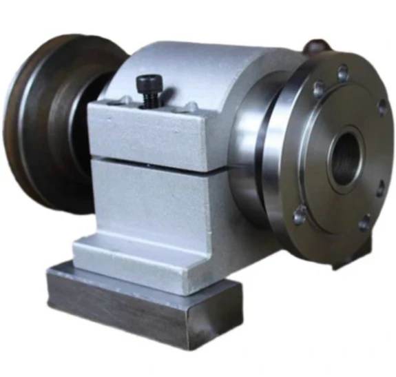 125/160 Machine head HRB bearing, lathe spindle, high-strength lathe head assembly,   cast aluminum standard spindle