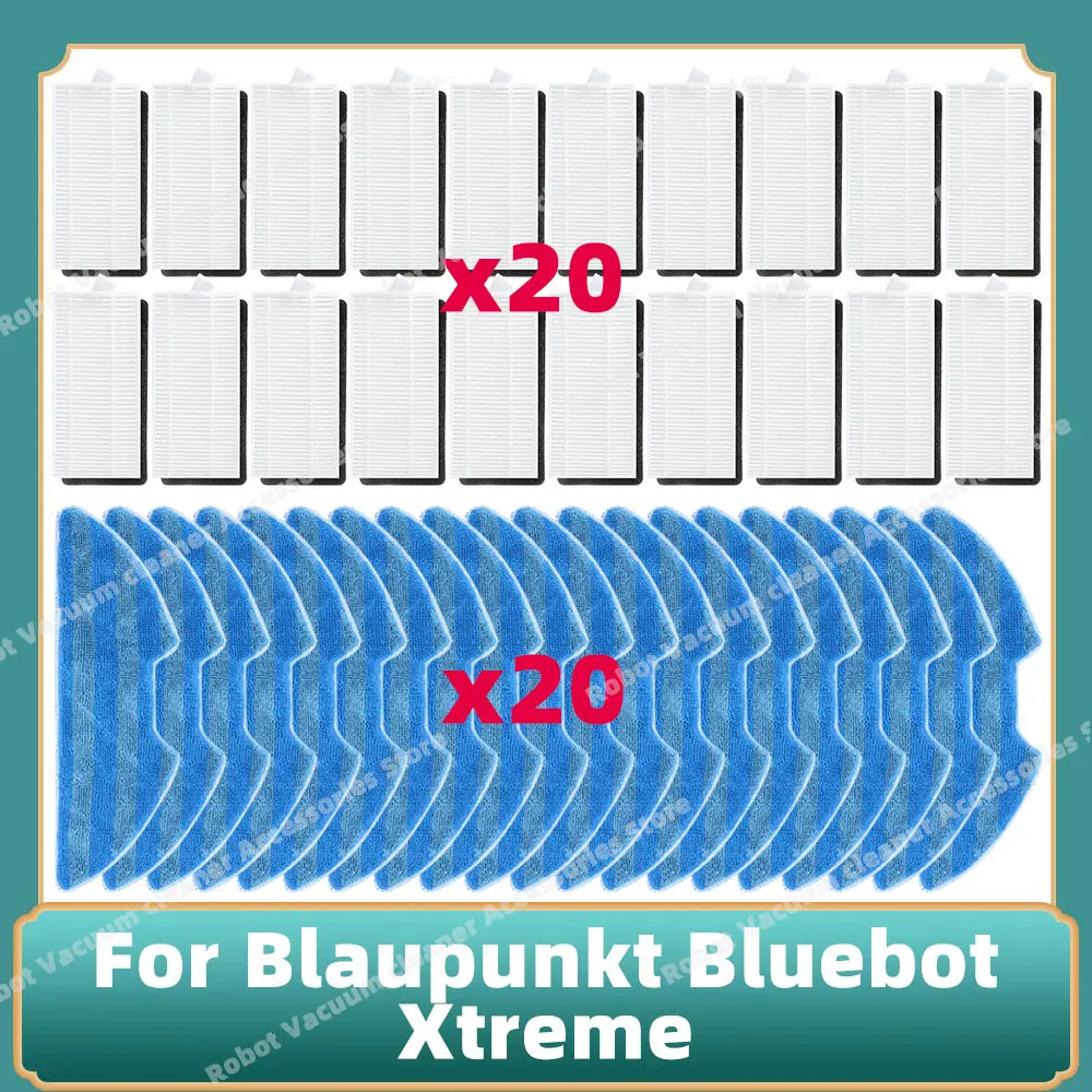 

Compatible For ( Blaupunkt Bluebot Xtreme ) Parts Mop Cloths Hepa Filters Replacement Accessories