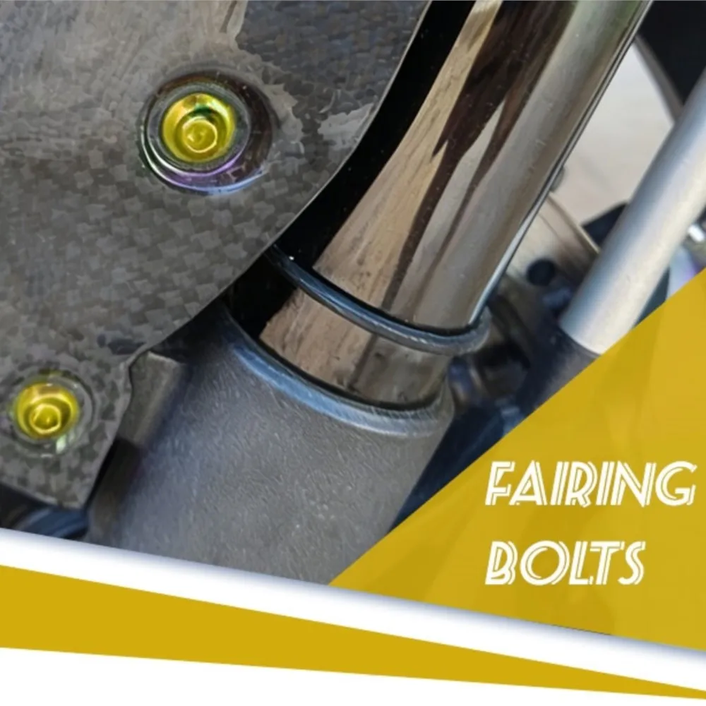 

For 690SM 690SMC 690SMC-R 690 SM SMC SMCR 2007-2023 2024 Universal Complete Fairing Bolts Kit Screws Nuts Motorcycle Accessories