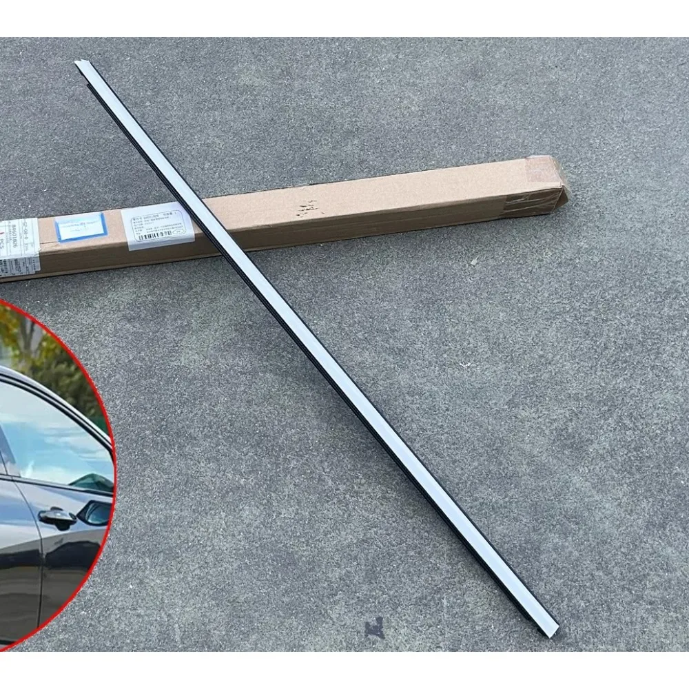 Door Outer Pressure Strip Window Glass Genuine Front Rear Left Right Black for Chevrolet Malibu XL