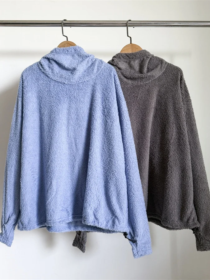 Men's Lightweight Long Sleeve Snowflake Fleece Running Hoodie Breathable Minimalist Outdoor Clothing Unisex Sweatshirt