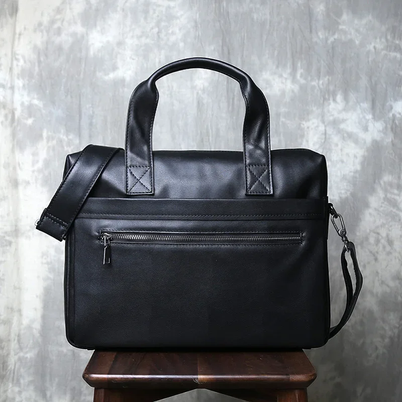 Torebka męska skórzana, aktówka, torba na laptopa, torba biznesowa, torba na ramię, torba crossbody, torba męska - dostępna od ręki