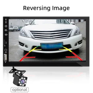 Car Radio 1 Din CarPlay Android Auto Multimedia Player HD 7 '' FM Touchscreen Aux Aux Eingabe Bluetooth MirrorLink Universal Autoradio 8 Hauptverkauf Universal Radio - №7