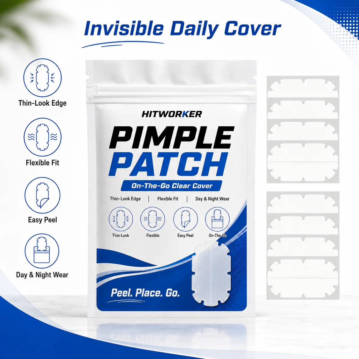 8 patchs hydrocolloïdes pour b - Hydrocolloid Pimple Patch avis et prix