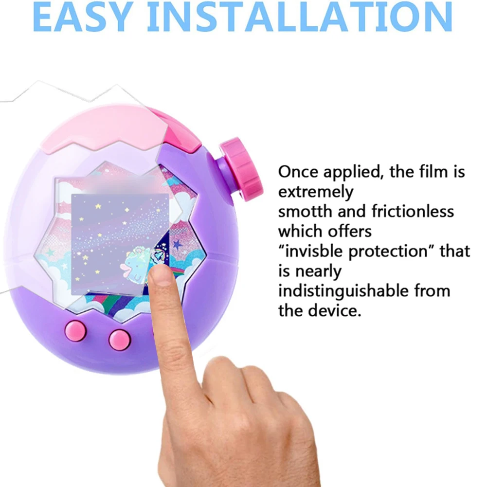 For Tamagotchi Paradise Screen Film Protector Full Coverage HD Clear Screen Panel Protective Cover Game Replace Accessories