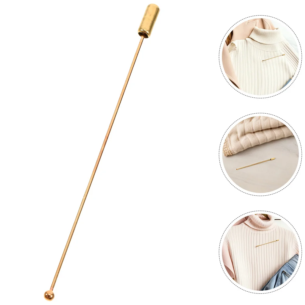 

20Pcs Long Brooch Pins 90Mm Metal Jewelry Findings for Scarf Pin Lapel Stick Pin Boutonniere Wedding Bouquet Handmade Craft