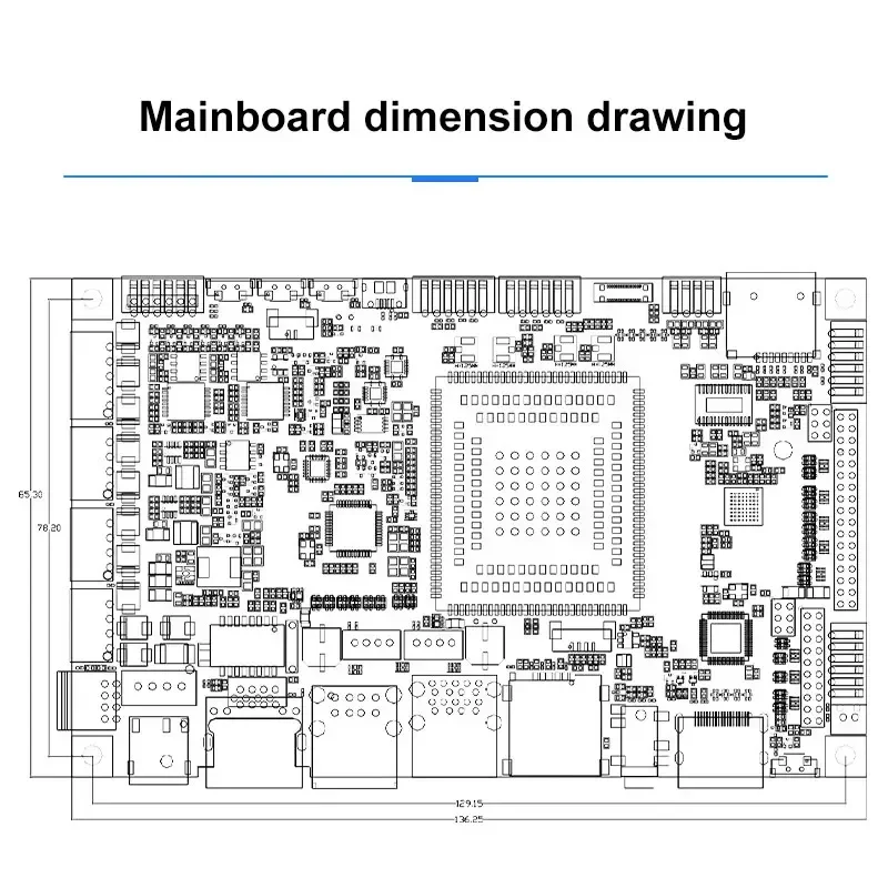 hot sale  Display Solutions Android TV Box Motherboard Android Board 9.0 System 4G available PCB Design 12 months warranty