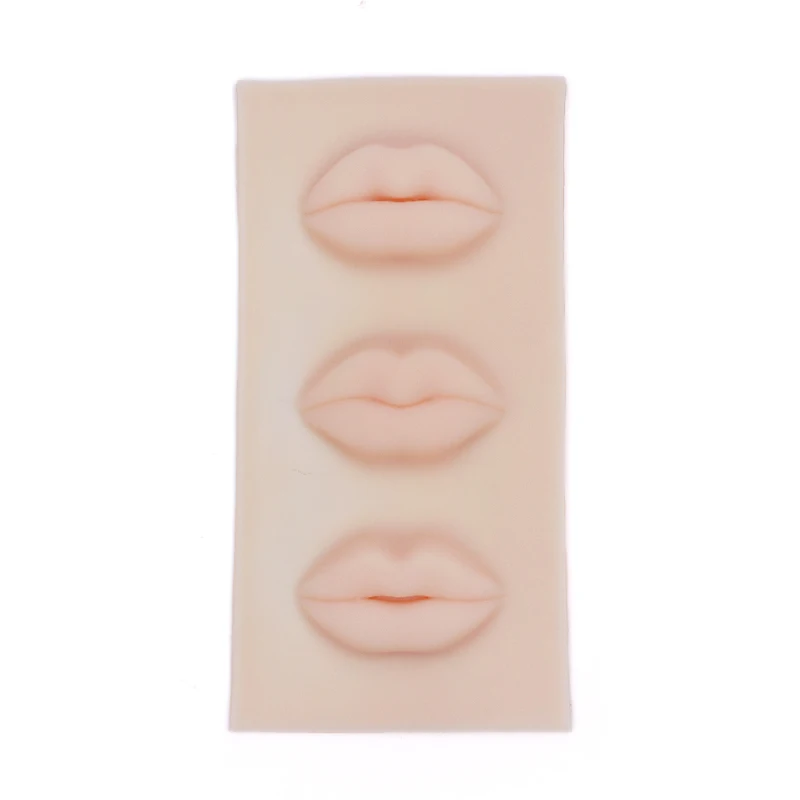 3D-Lippenmodell aus Latex für Permanent Make-up und Lippenfarb-Übungen mit 3 verschiedenen europäischen Lippenformen für Lip Blush Technik – Detail 7
