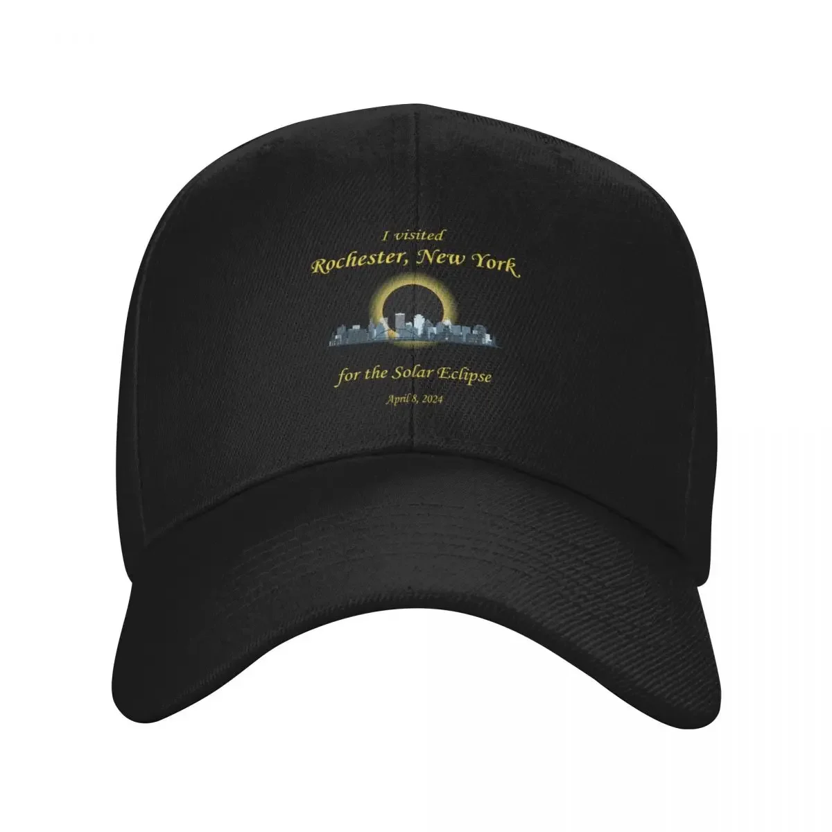 2024 Eclipse Souvenir - Rochester - Blue Baseball Cap hiking hat Sports Cap Women's Beach Visor Men's