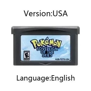 Pokemon-serie GBA-gamecartridge Sweet FireRed Rocket Unbound Radical Red Gaia Quetzal voor GBA