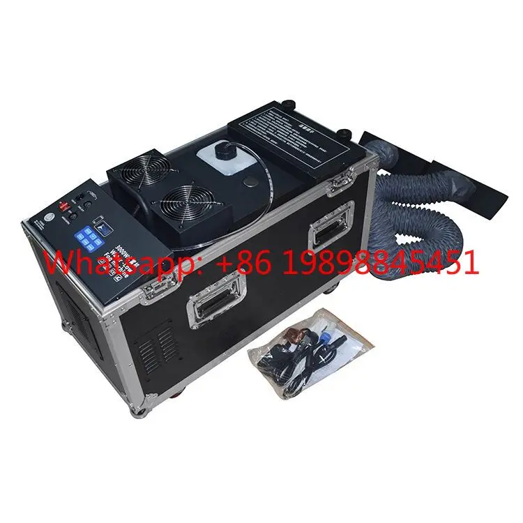 Equipment 3000w Water Low Machine Machine Based Fog Stage Smoke 2 Port High Performance Durable Reliable Easy to Use ...
