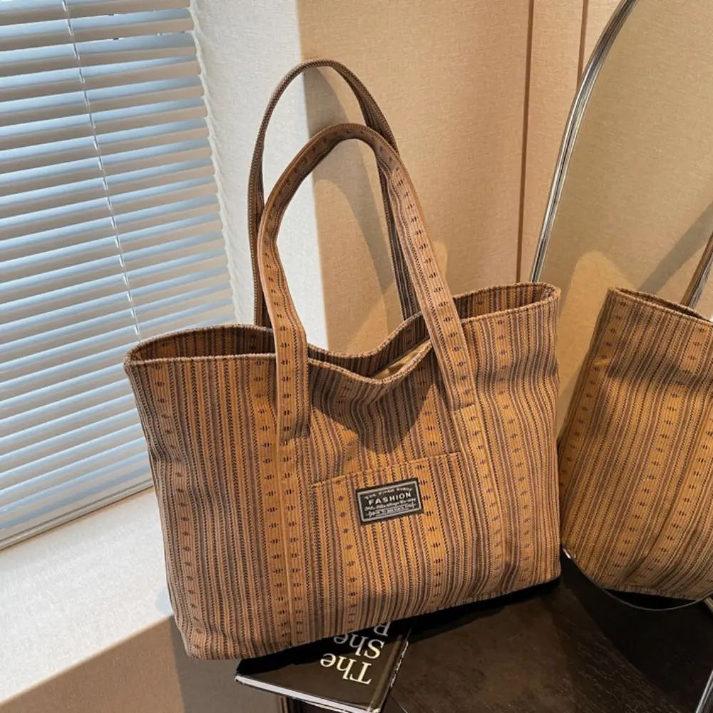 

Простая холщовая сумка-тоут большой вместимости, портативная оригинальная дорожная сумка на плечо, универсальная сумка для мамы с дизайном меньшинств, уличная одежда