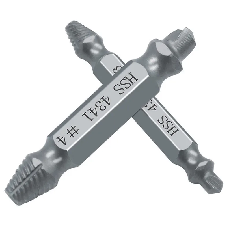 4/5/6Pcs Set Damaged Screw Extractor Center Drill Bit Set Woodworking Tools Broken Bolt Extractor Bolts Screws Remover Extractor