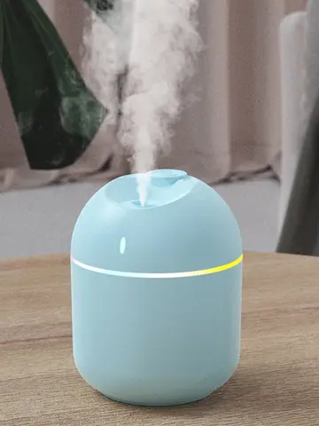 270ML Air Humidifier Cool Mist Aroma Diffuser LED Night Light  power-off protect USB Humidificador For Home Office