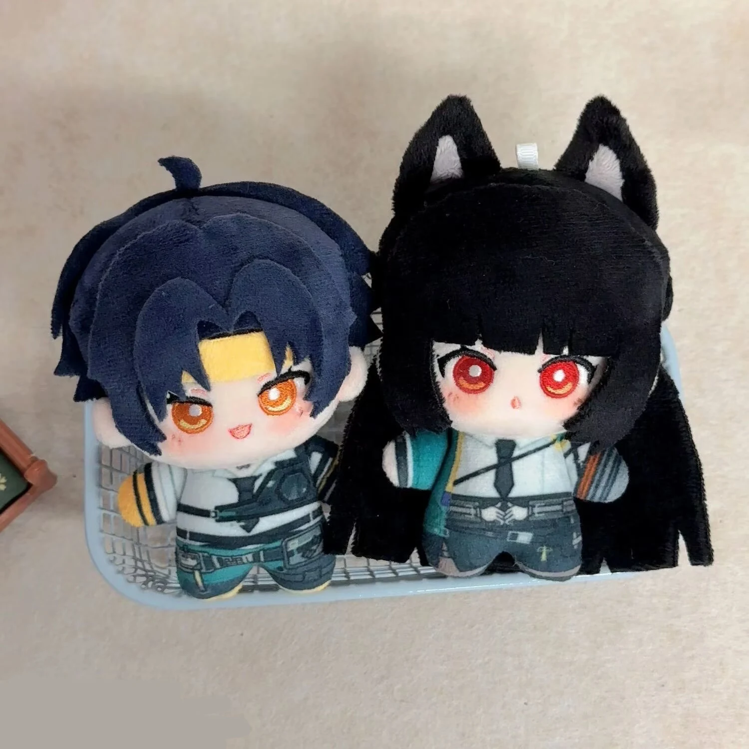 10 cm Asaba Harumasa Peluche Giocattoli Ciondolo Hoshimi Miyabi Peluche Bambola Zaino carino Zenless Zone Zero Doll Regali di festa di compleanno