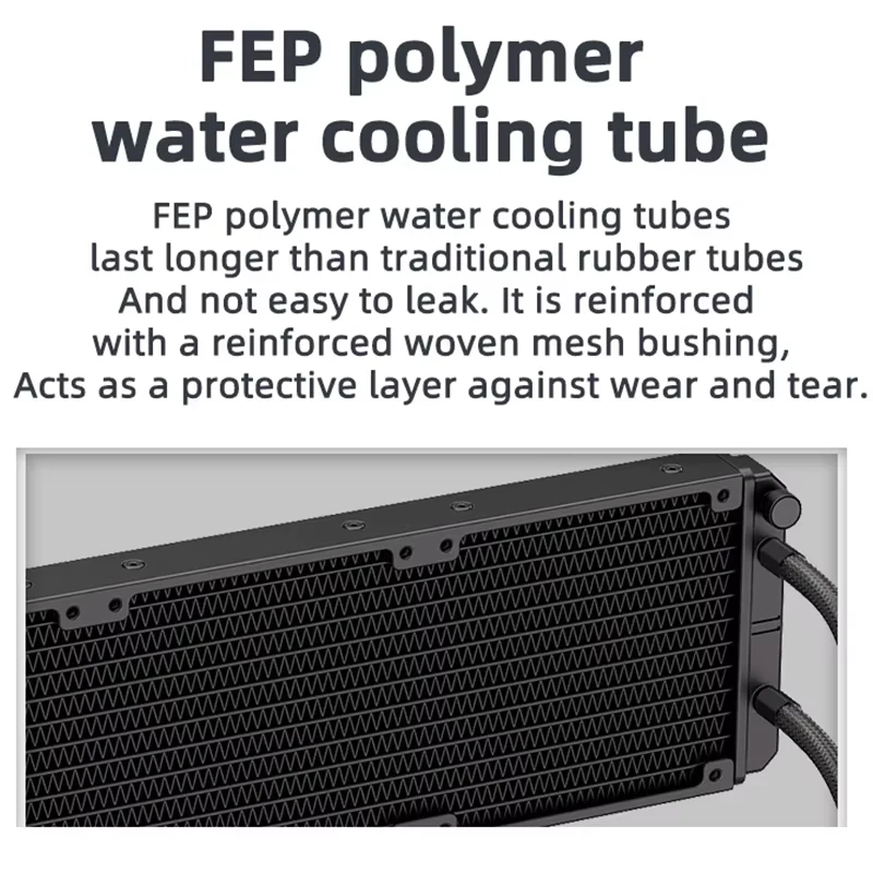 TEUCER AF-S360 All-in-One Water Cooling Radiator RGB 360mm Fan LGA2011 Water Cooling Heatsink for Intel 1700/1200/115x AM4/AM5 image 3