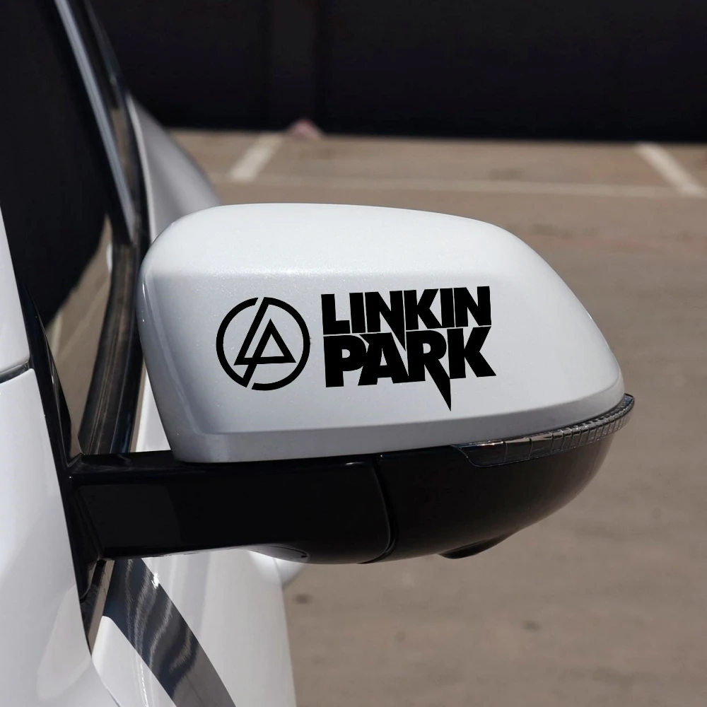 Car Stickers Linkin Park Rock Band Reflective Decals For Rearview Mirror Window Trunk Motorcycles Laptop Auto Tuning Styling