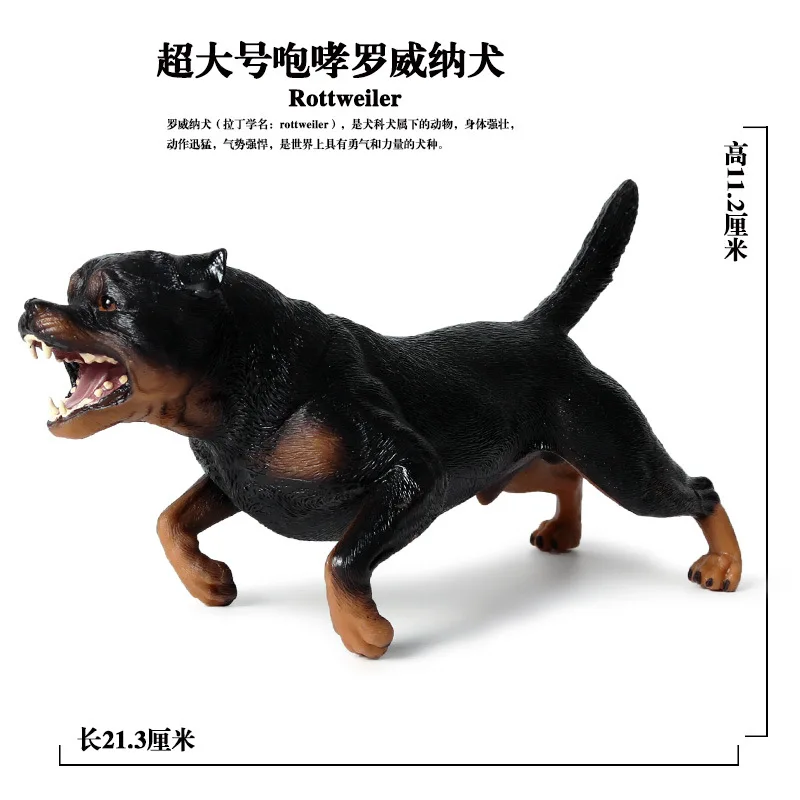 Symulowane zwierzę Model psa złotowłosego psa Teddy buldog Koki Collie Shiba Inu zwierzak ozdoba samochodu plastikowe zabawki zwierząt figurki — zdjęcie 7