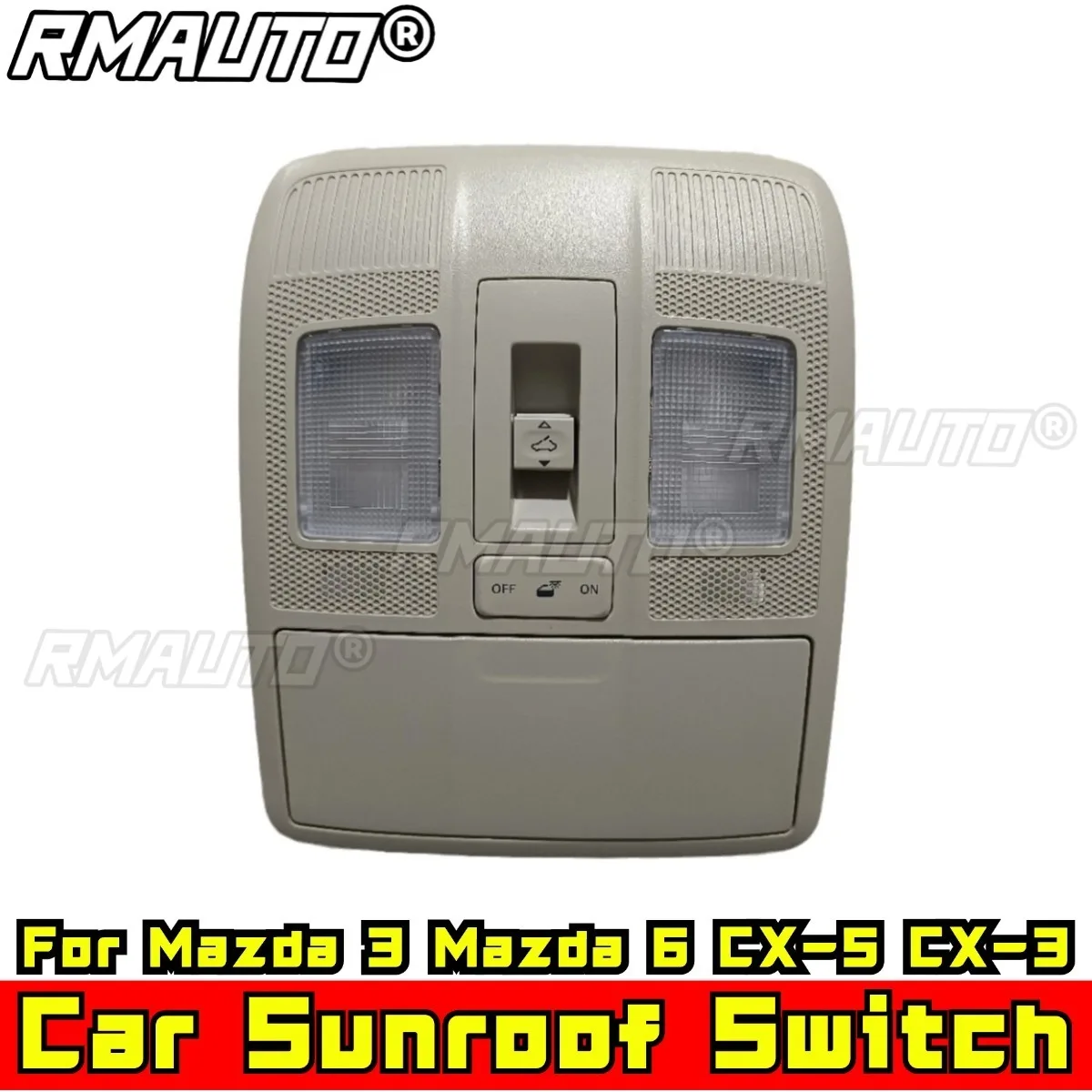 

Автомобильный светильник на крыше, люк на крыше, переключатель света для чтения на крыше, комплект кузова для Mazda 6 Mazda 3 CX-5 CX-3, автомобильные аксессуары