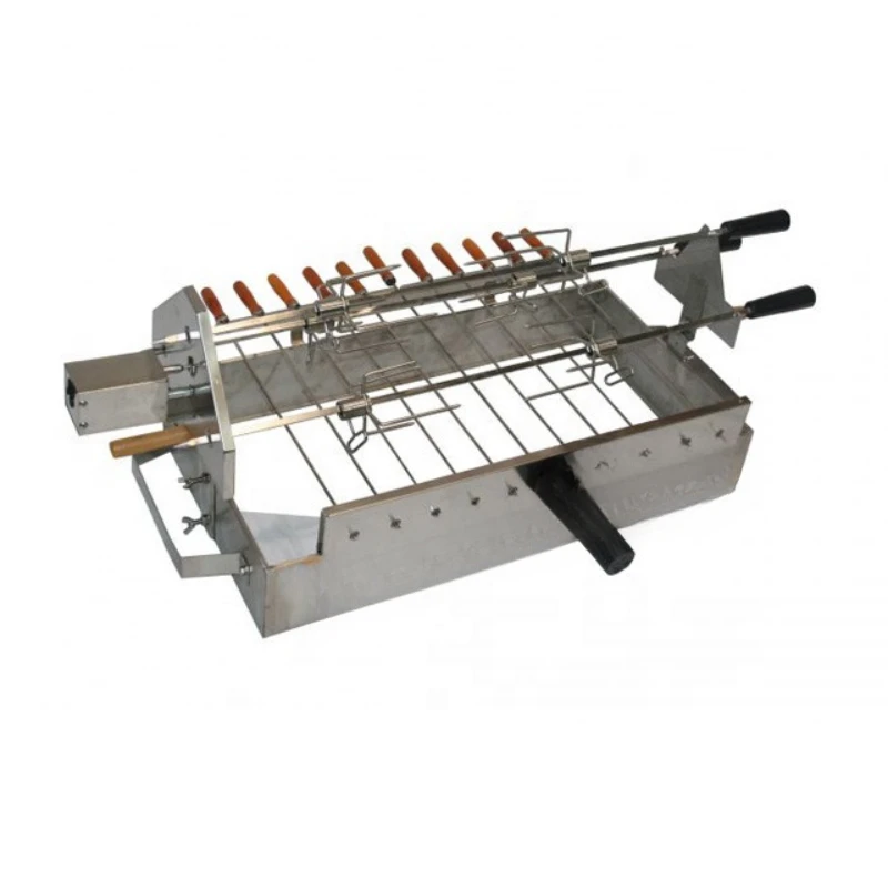 Stainless Steel  Cyprus Grill Top Rotisserie Barbecue