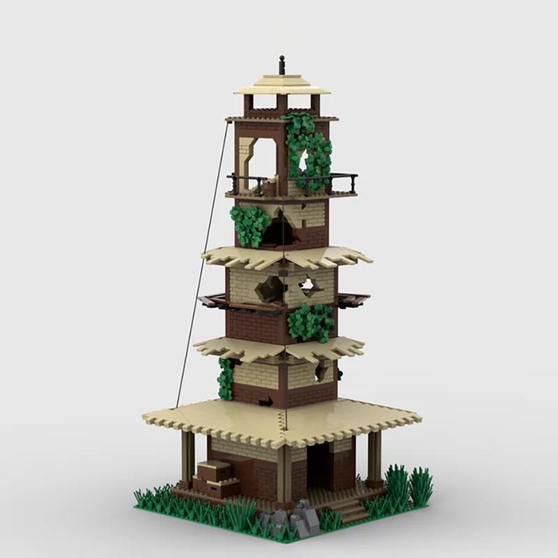 وحدات بناء المدينة نموذج Moc قوالب بناء وحدات راديو برج نموذج التكنولوجيا كتل عيد الميلاد لتقوم بها بنفسك لعبة هدايا البناء