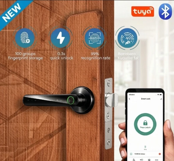 kerui-tuya-smart-life-fingerprint-door-lock-bluetooth-electronic-lock-5-in-1-fingerprint-password-app-key-for-home-apartment