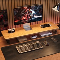 Computer Monitor Height Stand Desktop Storage Rack E-sports Room Desktop Storage Racks Extended Laptop Stand for Bedroom Table
