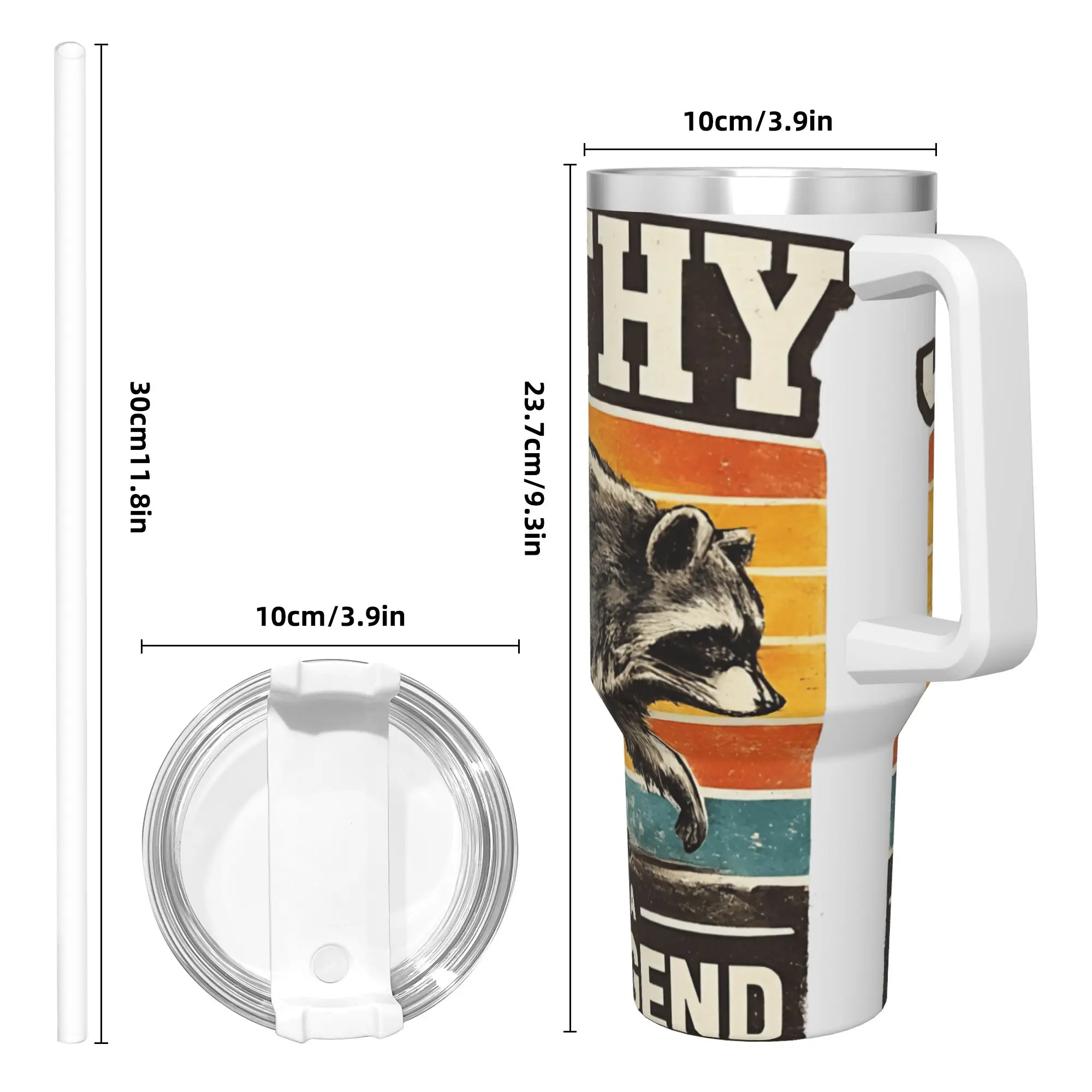 Jimothy Meme Tumbler  Cold Drink Water Bottle Leakproof Stainless Steel Coffee Mug Custom Travelist Car Mugs - view 4