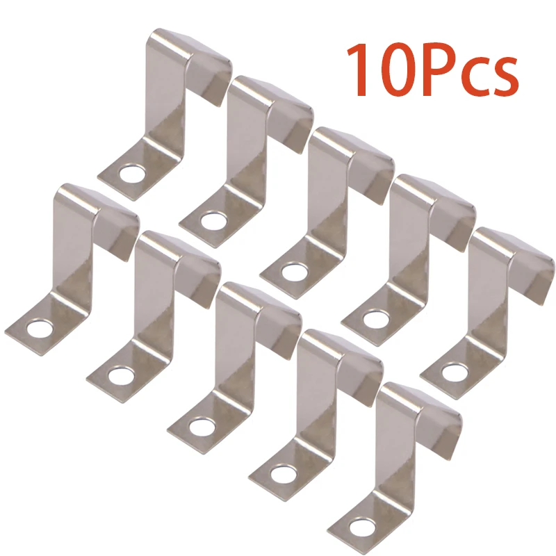 Metal Positive Negative Conversion Spring Contact Plate For AAA Battery 10pcs Battery Contact Battery Holder Insert Accessories