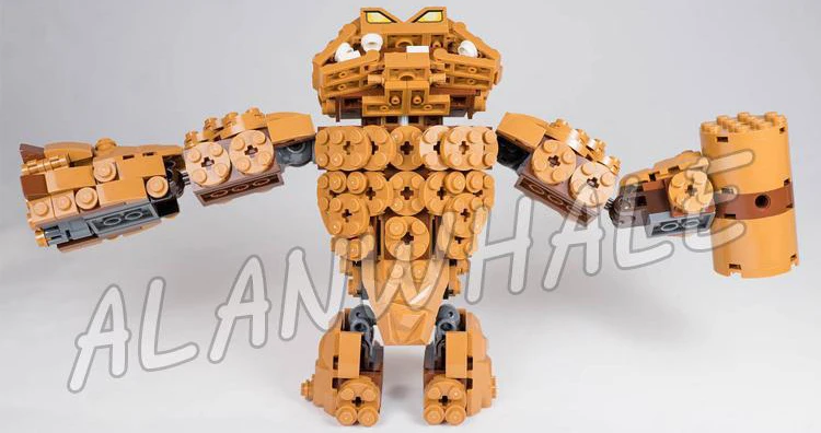 460pcs Super Fighter Clayface Splat Attack Clay Hammer Prison Batarang 10632 Building Blocks Toy Compatible With Model