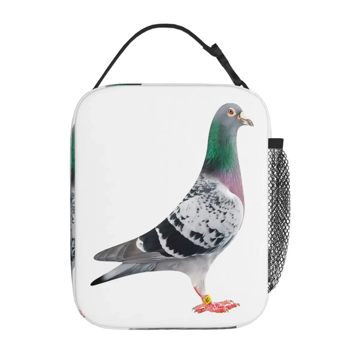 Bestselling Racing Pigeon Industrial Style Large Lunch Bag Open Air Meal Portable Lunch Bag