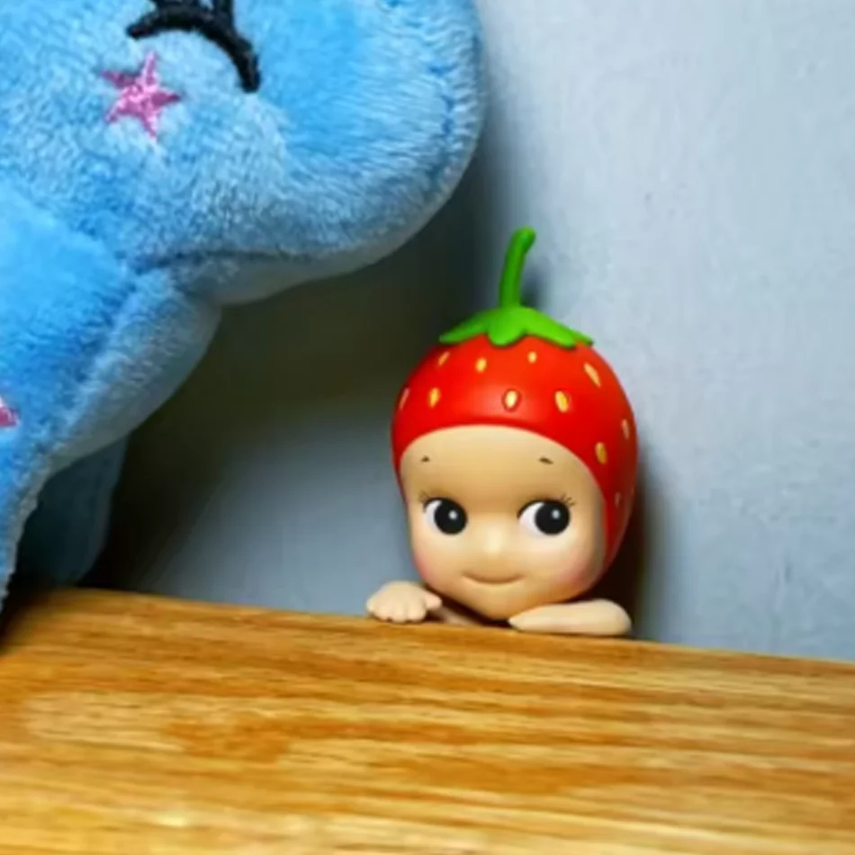 12 Stile Obst-Gemüse-Kopf Mini-Liegepuppen Blindbox Niedliche Figuren Desktop-Auto-Ornament Sammlerstück Spielzeug Geburtstagsgeschenk – Detail 2
