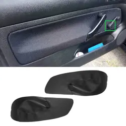 For VW Golf 4 MK4 1998 - 2005 only for 2 doors Car Microfiber Leather Manual Control Window Front Door Armrest Panel Cover Trim