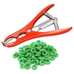 Sheep Expansion Pliers Piglet Castration Forceps Tail Docking Clamp Bloodless Livestock Goat Tail Castrate Rings Farm Animal 1Pc