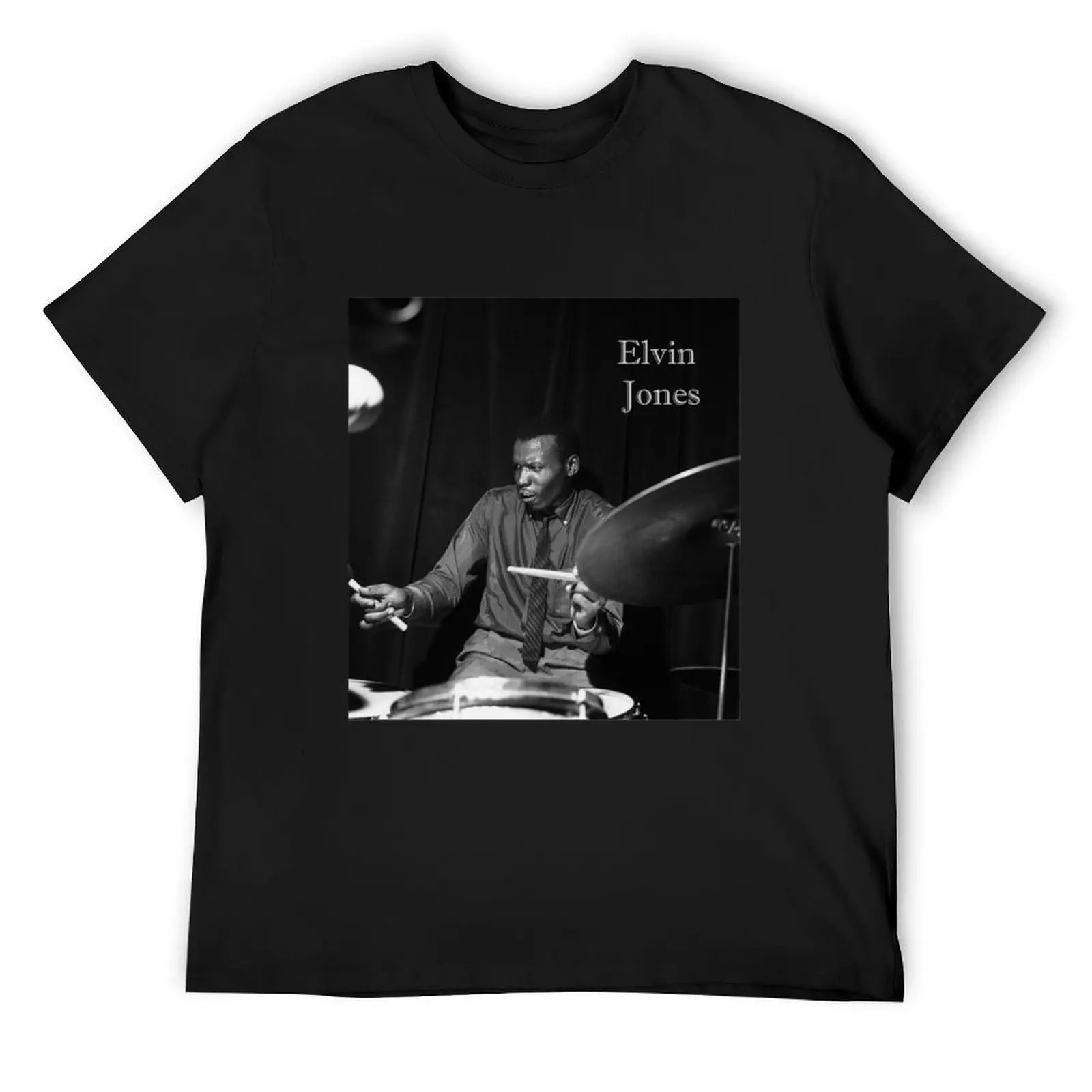 Elvin Jones T-Shirt oversized man t shirt heavyweights mens plain t shirts