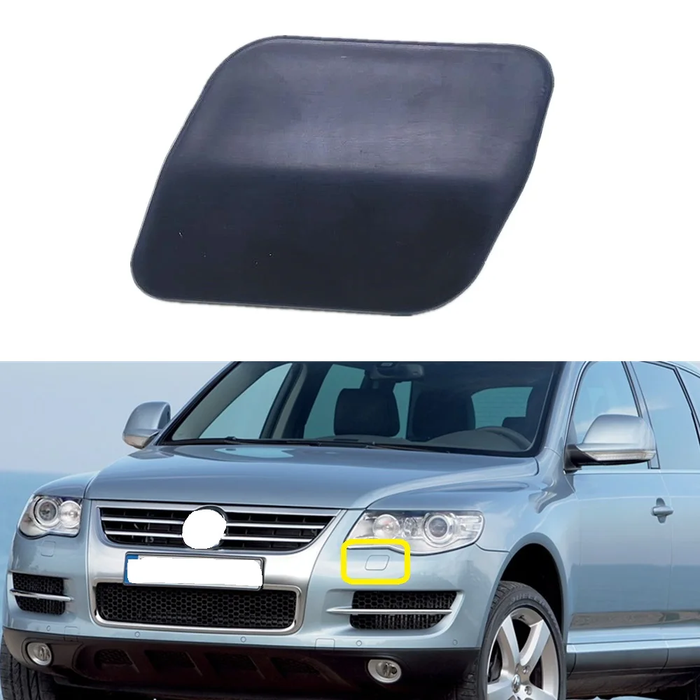 

For VW Touareg 2007 2008 2009 2010 Car-styling Front Bumper Headlight Washer Cover Cap Left Driver Side