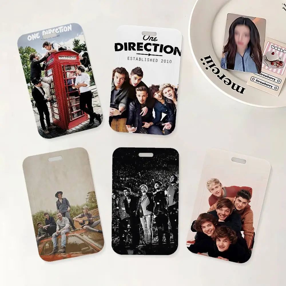 O-One D-Direction ID Badge Holder With Lanyard Neck Strap For Office School Name Card Credentials Case