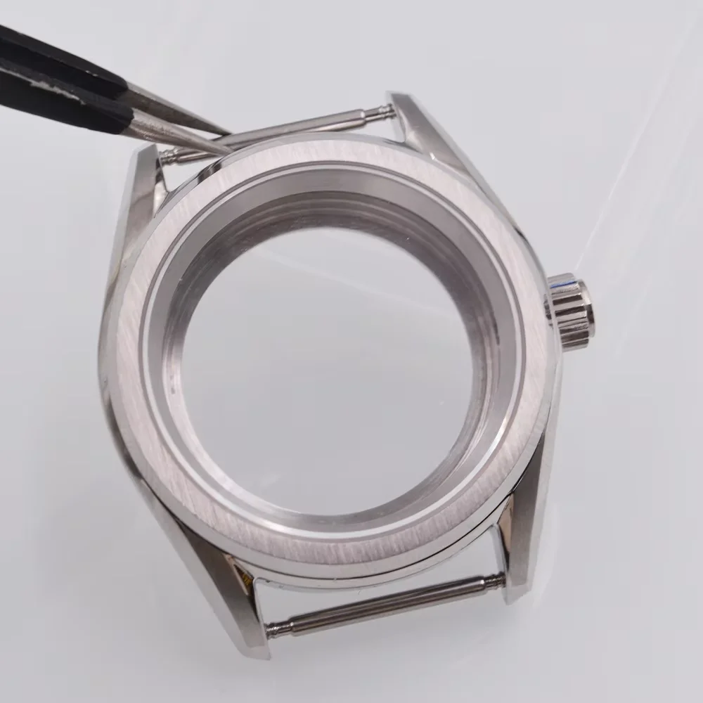 

38MM Watch Case Sapphire glass Case Watch parts Fits NH35 NH36 PT5000 ETA 2824 ST2130 Movement