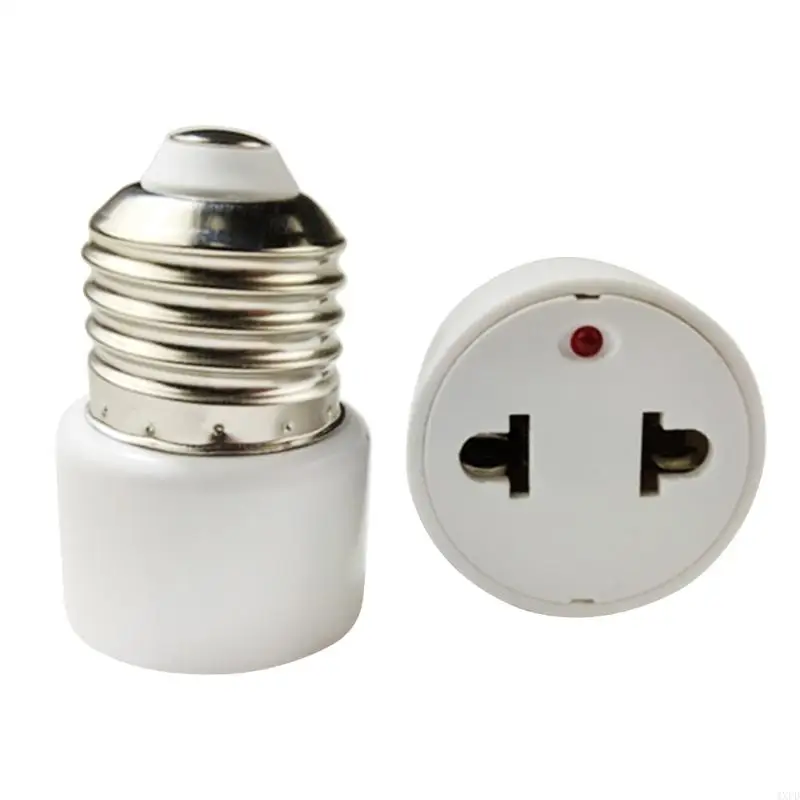 4XFD Universal E27 Lamp Holder Converter Euro Standard Plug Adapter Bulb Base Adapter