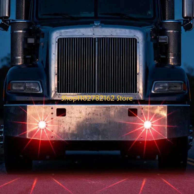 547B Weather Resistant LED Safety Light Adjustable Flashing Patterns Truck Motorhome