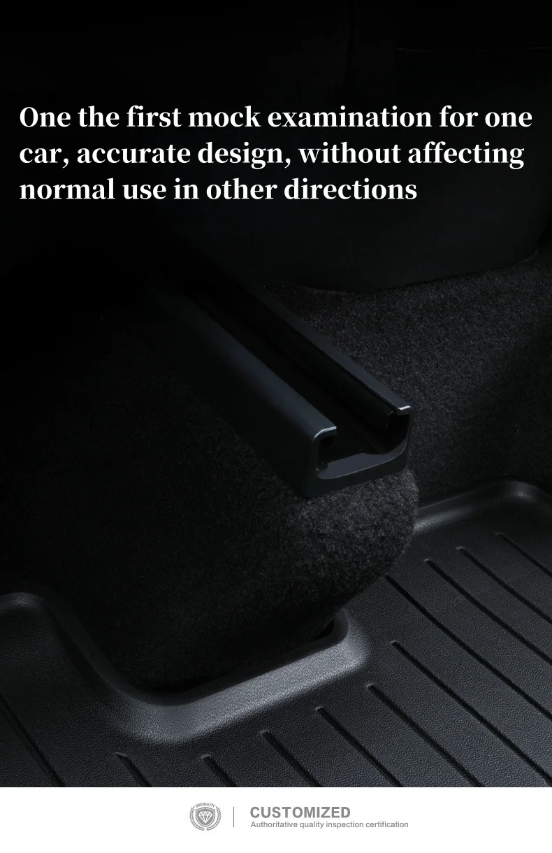Floor Mats for 2024 Toyota Tacoma , Double Cab All Weather Floor Liner TPE Custom Front & Rear 2 Rows Full Set Anti-Slip Mats