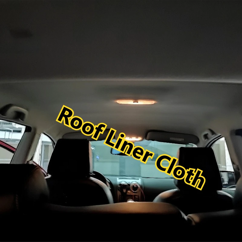 Wear Resistant Automotive Headliner Fabric Foam Sponge Backing Car Sky Cloth for Professional Garage Car Roof Repair Business