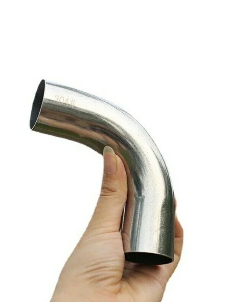 Coude en acier inoxydable 304, tuyau d'échappement à 90 degrés, mandrin de courbure 19mm-51mm OD