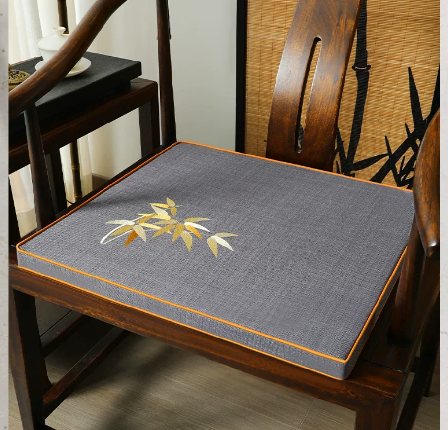 Chinese Style Cushion Mahogany Furniture Sofa Seat Cushion Taishi Circle Chair Tea Chair Non-slip Seat Cushion