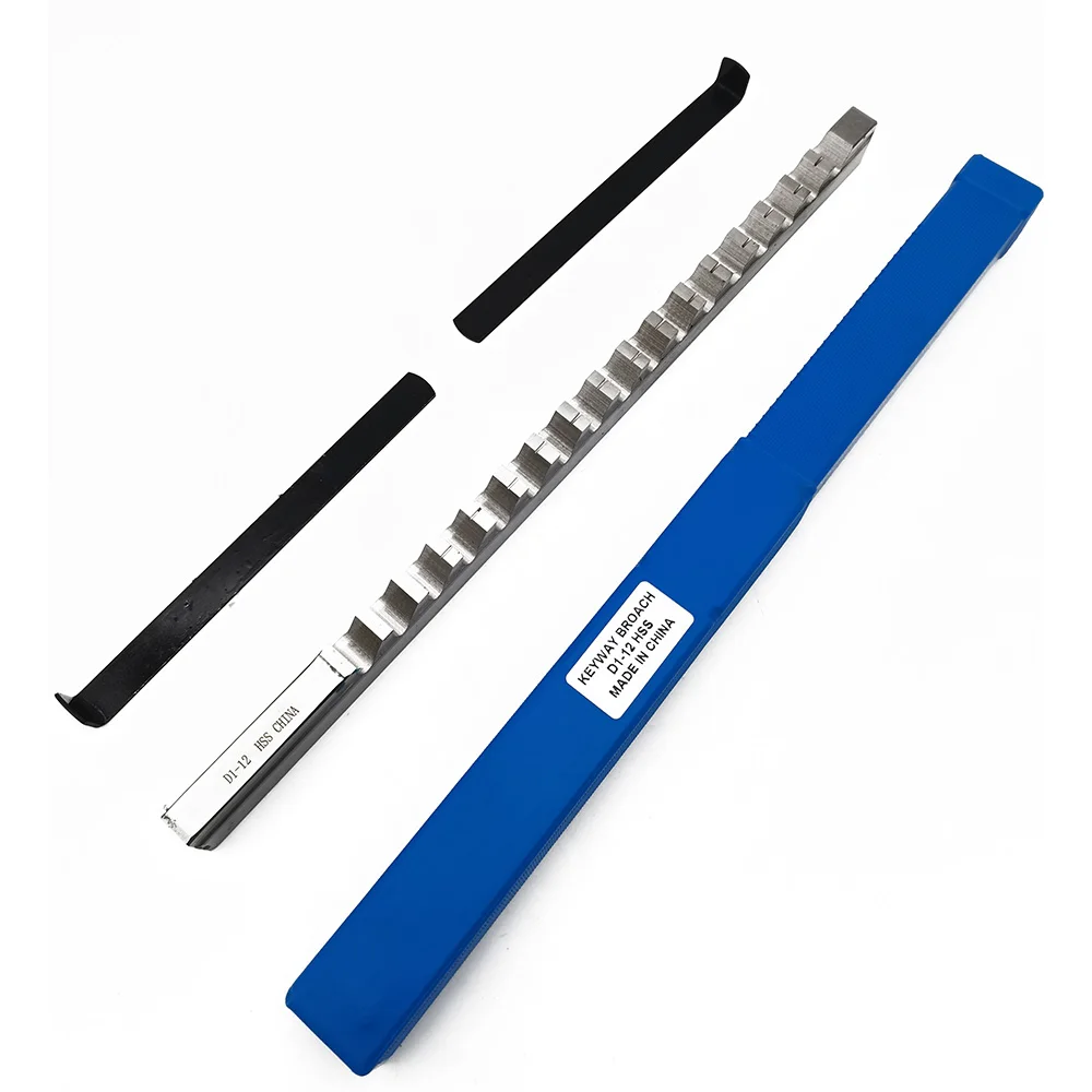 Imagem -02 - High Velocidade Steel Cnc Cutting Tool Knife Keyway Broach Cutter e Shim d Push tipo Hss 12 mm Pcs Shims